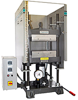เครื่องกดอัดยางและพลาสติก ด้วยความร้อนแบบมือกด (Bench Top Laboratory Manual Press with Electrically Heated Platens) ยี่ห้อ Carver รุ่น 3856 (SIT75)