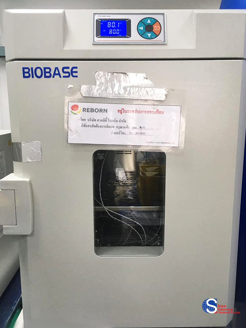 ติดตั้งตู้อบลมร้อน (Forced Air Oven) ยี่ห้อ Biobase พื้นที่จังหวัด ปทุมธานี