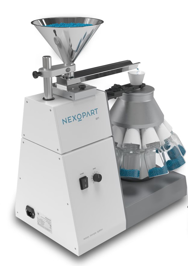 เครื่องแบ่งตัวอย่างอัตโนมัติ (Rotary Sample Splitter RPT 1:30) ยี่ห้อ Nexopart