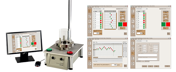 เครื่องทดสอบการตกกระแทกของฟิล์ม (Dart Drop Impact Tester) ยี่ห้อ Oakland รุ่น DX-8300 Series