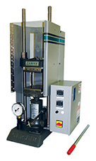 เครื่องกดอัดยางและพลาสติก ด้วยความร้อนแบบมือกด (Bench Top Laboratory Manual Press with Electrically Heated Platens) ยี่ห้อ Carver รุ่น 4386 (SIT68)