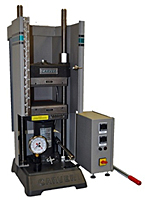 เครื่องกดอัดยางและพลาสติก ด้วยความร้อนแบบมือกด (Bench Top Laboratory Manual Press with Electrically Heated Platens) ยี่ห้อ Carver รุ่น 4389