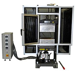 เครื่องอัดขึ้นรูปยางและพลาสติก (High Temperature Bench Top Laboratory Manual Presses with Electrically Heated Platens and Monarch Floor Standing Model Presses Available) ยี่ห้อ Carver (SIT56)