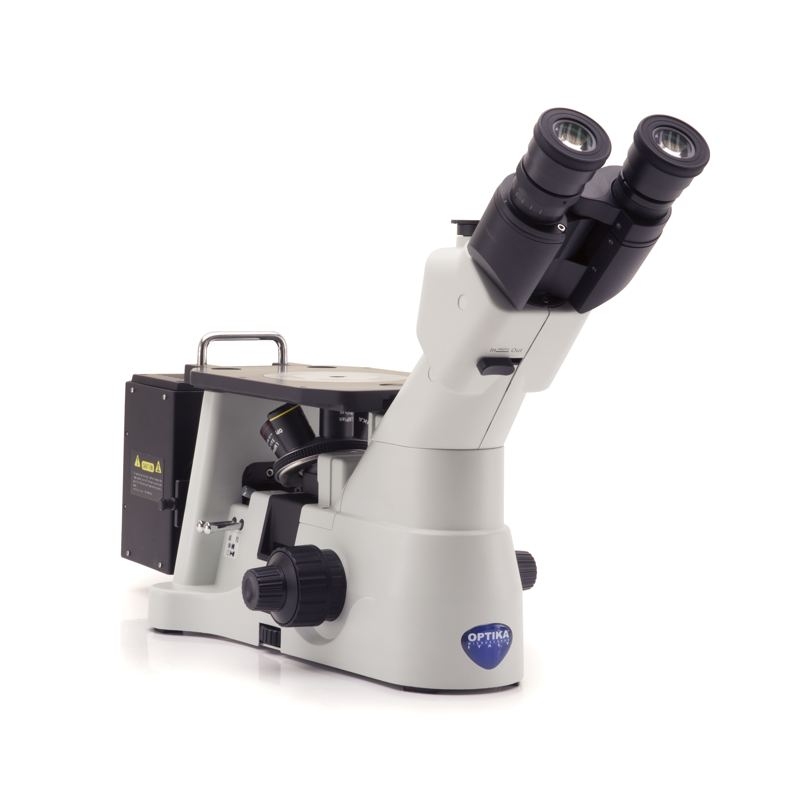 กล้องจุลทรรศน์แบบหัวกลับสำหรับงานวัสดุและโลหะวิทยา (Metallurgical Inverted Microscope) ยี่ห้อ OPTIKA รุ่น IM-3MET