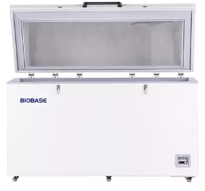 ตู้แช่แข็งอุณหภูมิต่ำสำหรับห้องปฏิบัติการ (-40 Degrees Horizontal Refrigerator 105-485L) ยี่ห้อ BIOBASE