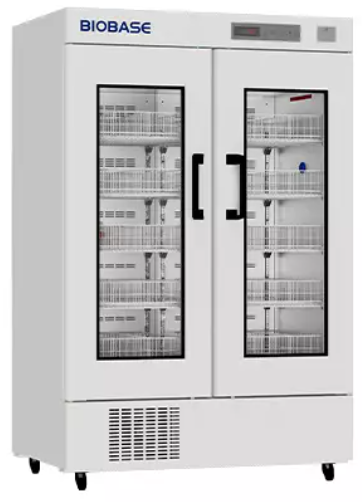 ตู้เย็นเก็บเลือด ( Blood Bank Refrigerator (Double Door) ยี่ห้อ BIOBASE