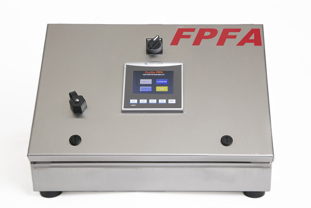 เครื่องทดสอบรอยรั่วของบรรจุภัณฑ์ (Package Detector or Leak Test Chamber) ยี่ห้อ FlexPak