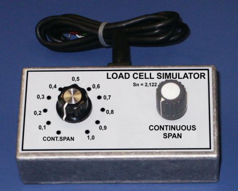 เครื่องมือที่ใช้จำลองแรงที่กระทำต่อเซ็นเซอร์วัดแรง (Load cell simulator) ยี่ห้อ Utilcell (SIT447)