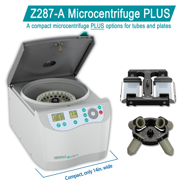 เครื่องปั่นเหวี่ยง (Z287-A Microcentrifuge PLUS) ยี่ห้อ Hermle Benchmark