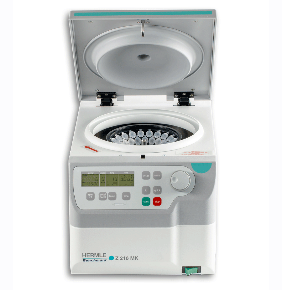 เครื่องปั่นเหวี่ยง (Z216-MK Refrigerated Microcentrifuge) ยี่ห้อ Hermle Benchmark