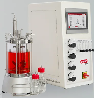 เครื่องปฏิกรณ์ชีวภาพแก้วจุลินทรีย์ (Cell Culture Glass Bioreactors ) ยี่ห้อ Lab1st