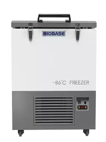 ตู้แช่แข็งอุณหภูมิต่ำสำหรับห้องปฏิบัติการ (-86 ํC Freezer 50L 118L) ยี่ห้อ BIOBASE