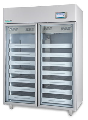 ตู้เย็นเก็บเลือด (EMOTECA TWIN ECT-F TOUCH) ยี่ห้อ Fiocchetti รุ่น EMOTECA TWIN 1500 TOUCH (SIT739)