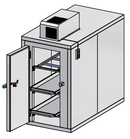 ตู้เย็นเก็บรักษาศพ  ( Mortuary Cold Chambers ) ยี่ห้อ Fiocchetti (SIT718)