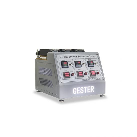 เครื่องวัด ความคงทนของสี ต่อการกดทับด้วยความร้อน (Scorch and Sublimation Tester ยี่ห้อ GESTER รุ่น GT-D03