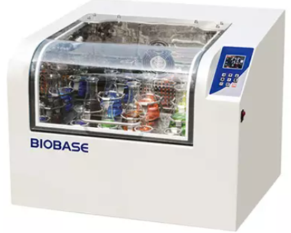 เครื่องเขย่าพร้อมควบคุมอุณหภูมิ (Shaking Incubator) ยี่ห้อ BIOBASE รุ่น BJPX-200B