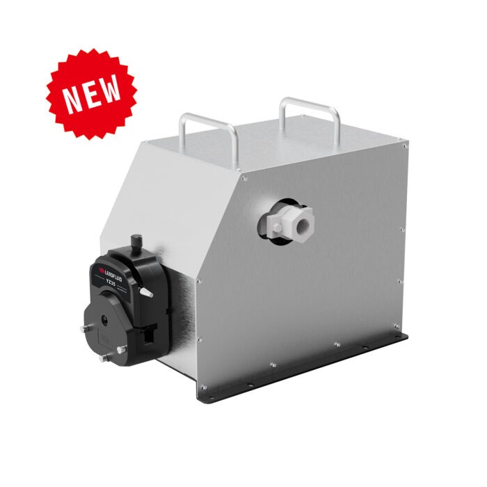 ปั้มดูดจ่ายสารเคมี ( Frequency Conversion Explosion-proof Motor Peristaltic Pump ) ยี่ห้อ Lead Fluid รุ่น FG601S-A3