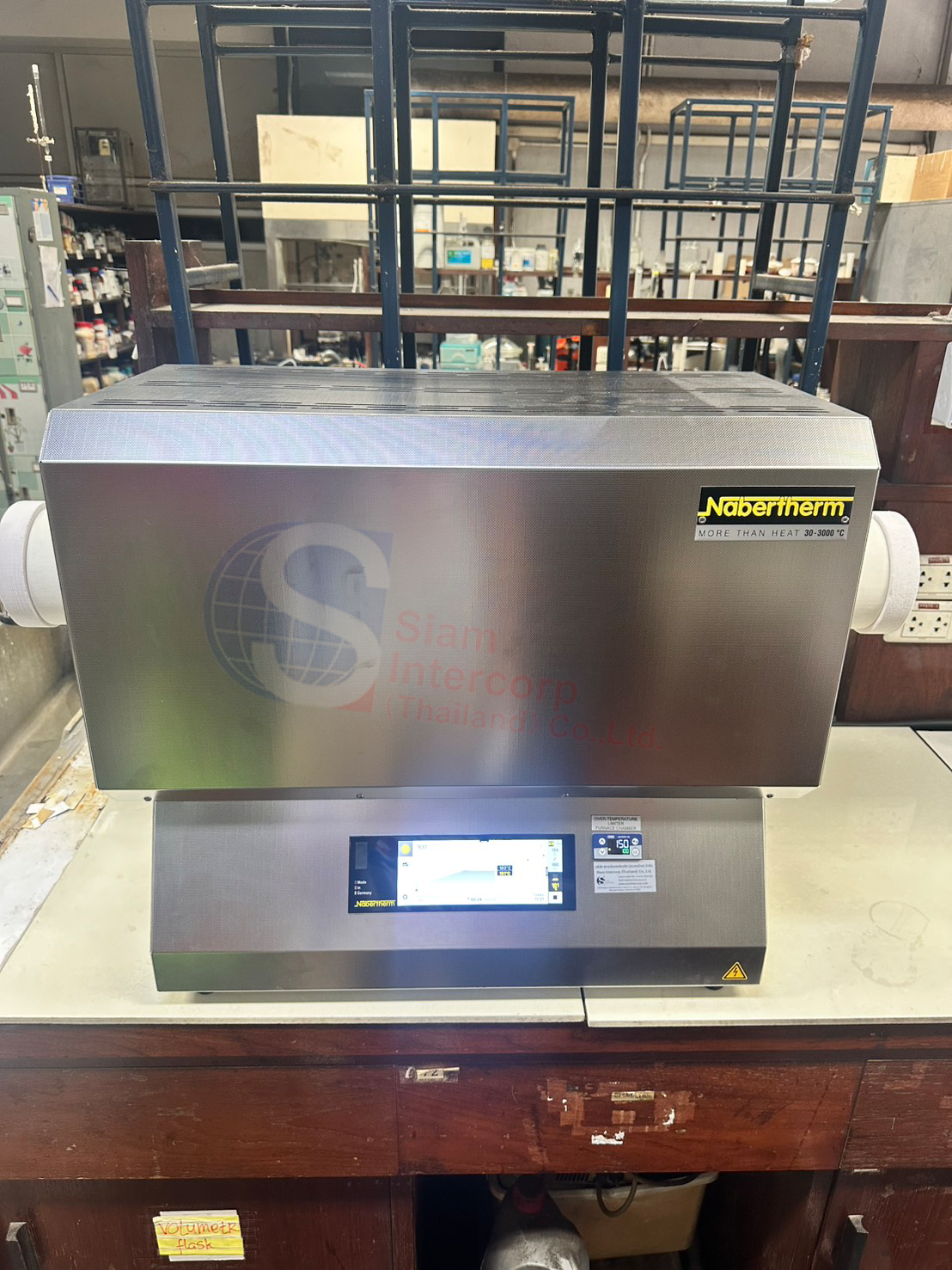 ติดตั้งเตาเผาอูณหภูมิสูงแบบท่อ (Compact Tube Furnaces) ยี่ห้อ Nabertherm รุ่น RD (OW79)