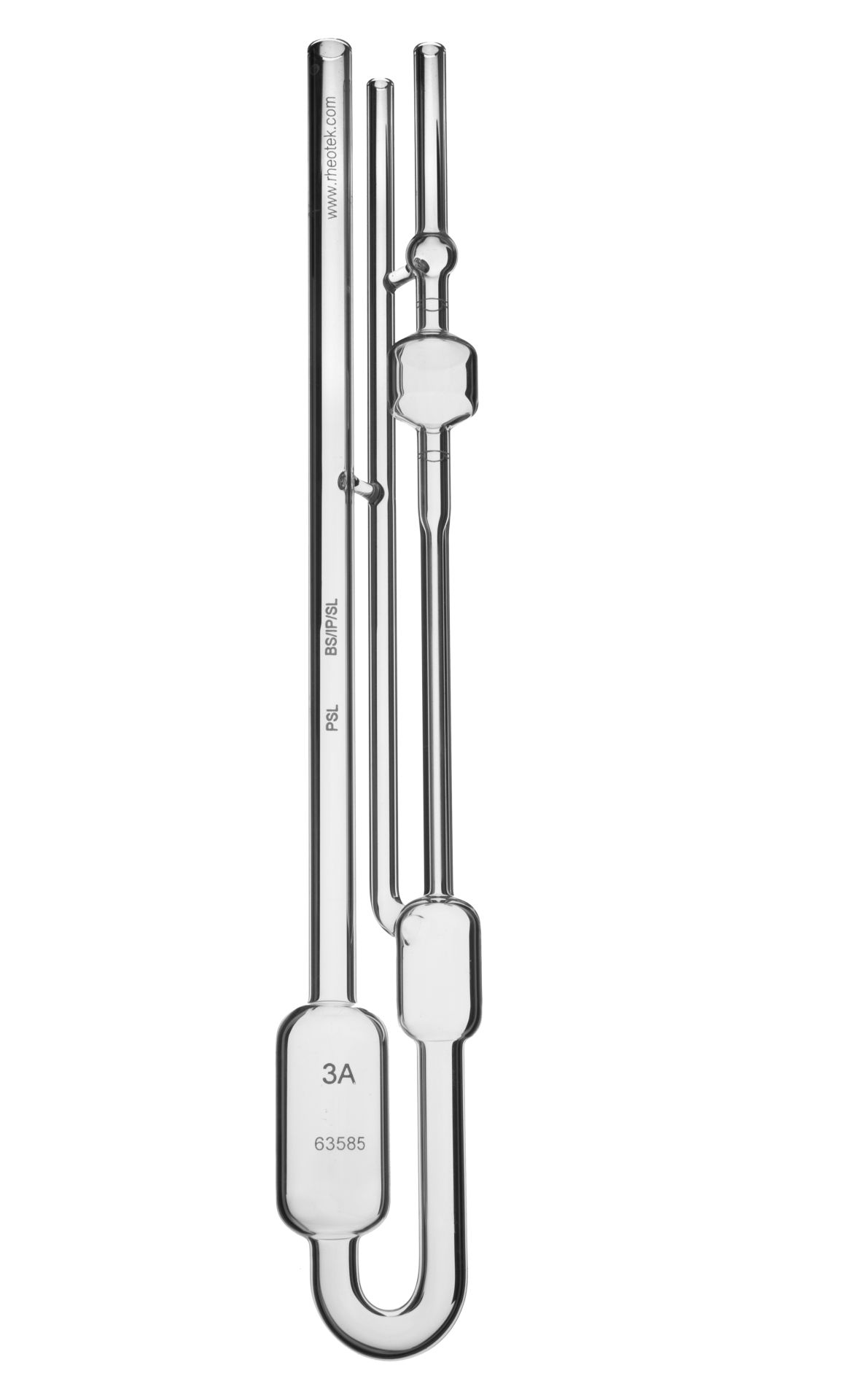 หลอดแก้ววัดความหนืด (Suspended-Level Viscometer) ยี่ห้อ PSL Rheotek
