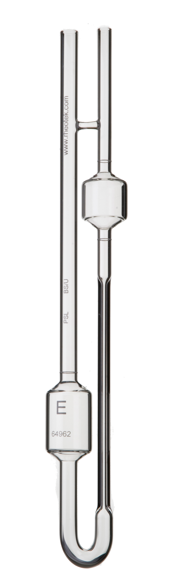 หลอดแก้ววัดความหนืด (U-Tube Viscometer) ยี่ห้อ PSL Rheotek