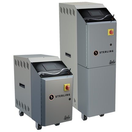 เครื่องควบคุมอุณหภูมิสำหรับฉีดแม่พิมพ์ ชนิดน้ำ (Water Temperature Control Unit) ยี่ห้อ Sterling รุ่น TC130 Series (SIT249) เครื่องควบคุมอุณหภูมิสำหรับฉีดแม่พิมพ์ ชนิดน้ำ (Water Temperature Control Unit) ยี่ห้อ Sterling รุ่น TC130 Series (SIT249)