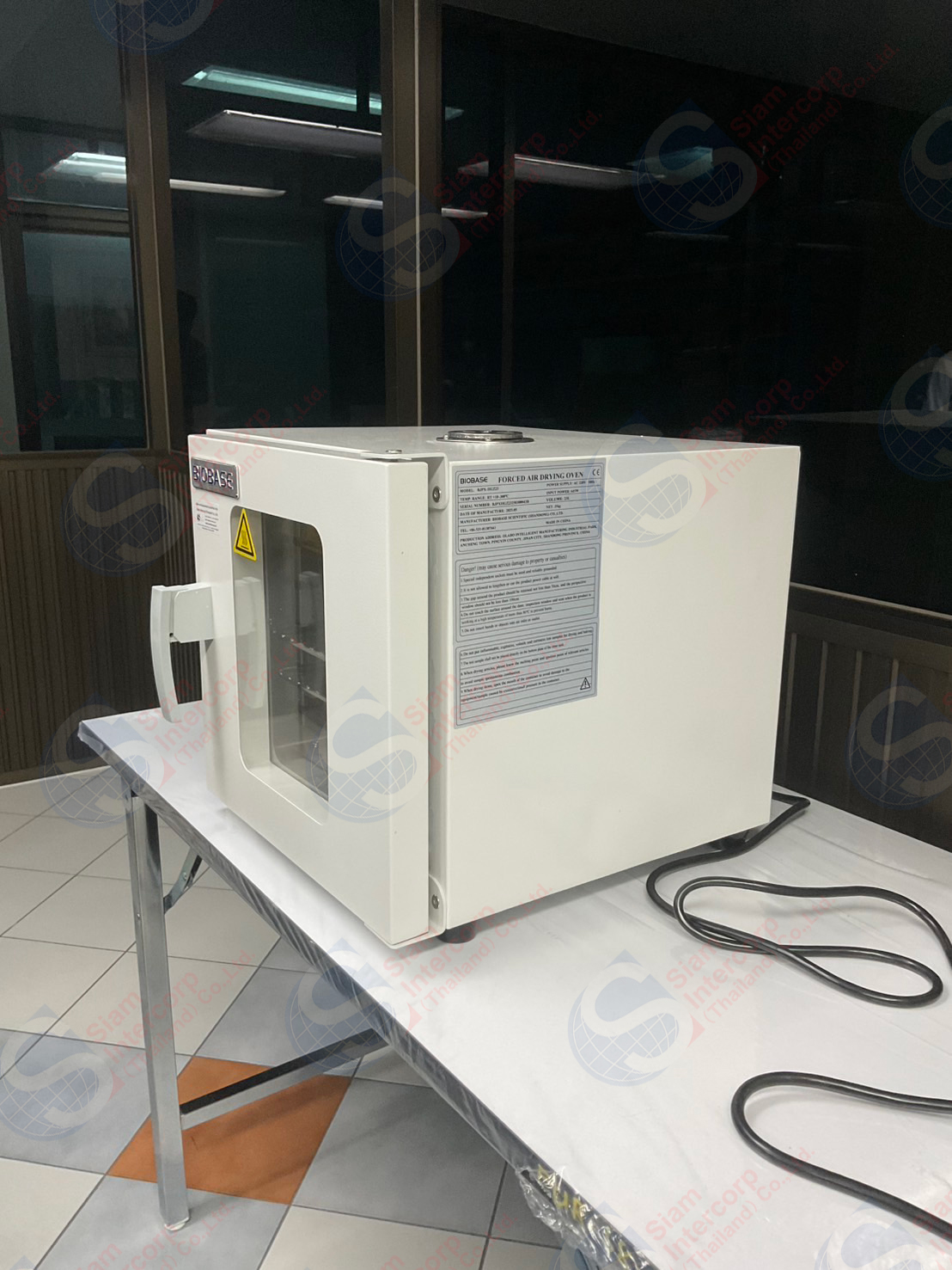 ติดตั้งตู้ให้ความร้อนแบบลมหมุนเวียน (Forced Air Drying Oven) ยี่ห้อ BIOBASE รุ่น BJPX-HGZ23 (OW104) ติดตั้งตู้ให้ความร้อนแบบลมหมุนเวียน (Forced Air Drying Oven) ยี่ห้อ BIOBASE รุ่น BJPX-HGZ23 (OW104)