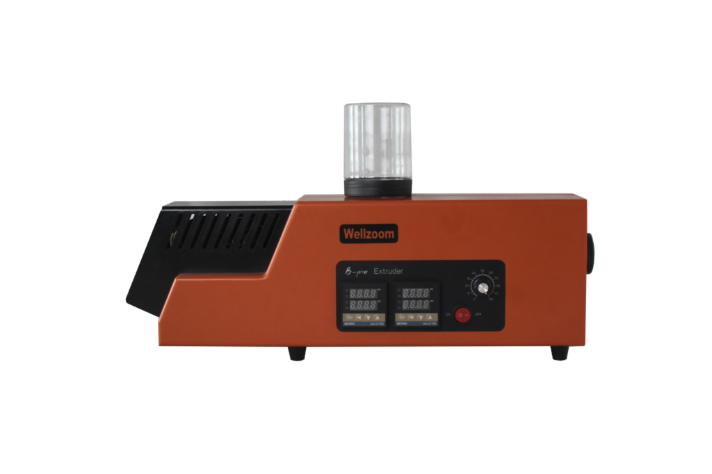 เครื่องอัดเส้นใยเม็ดพลาสติกแบบตั้งโต๊ะ (desktop filament extruder) ยี่ห้อ Wellzoom รุ่น B-pro (SIT853)