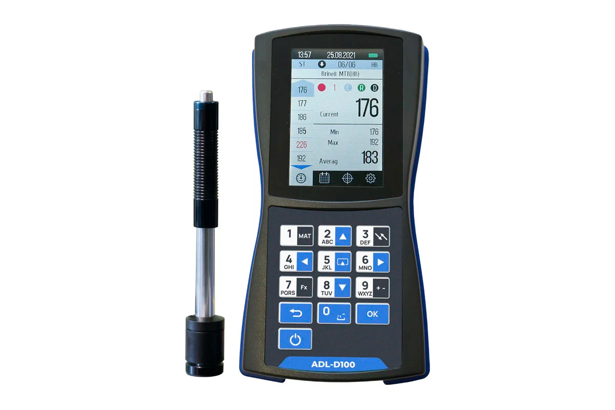 เครื่องทดสอบความแข็งของโลหะแบบพกพา (Portable dynamic hardness tester) ยี่ห้อ Adelix รุ่น ADL-D100 (SIT868)