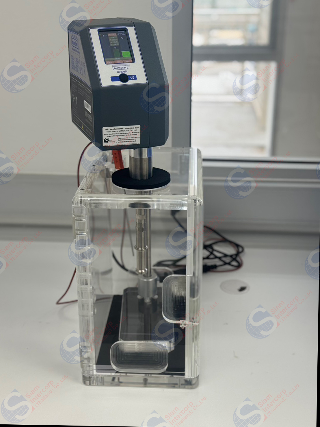 เครื่องกำเนิดอัลตราโซนิกความถี่สูงสำหรับของเหลว ( Powerful Ultrasonicator ) ยี่ห้อ Hielscher รุ่น UP400St (OW122)