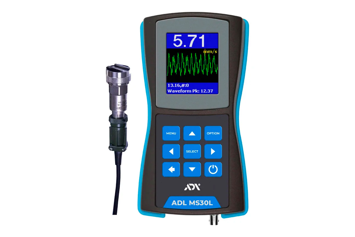 เครื่องวิเคราะห์แรงสั่นสะเทือน (Vibration analyser) ยี่ห้อ Adelix รุ่น ADL-MS30L (SIT889)