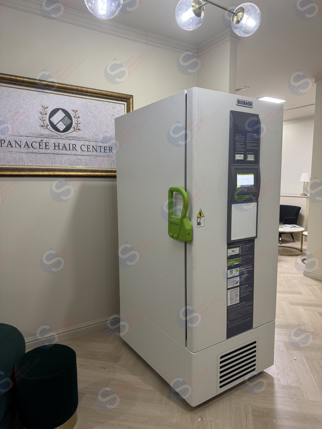 ตู้แช่แข็งอุณหภูมิต่ำสำหรับห้องปฏิบัติการ (-86 ํC Freezer 588L 728L 838L ) ยี่ห้อ BIOBASE (OW125)