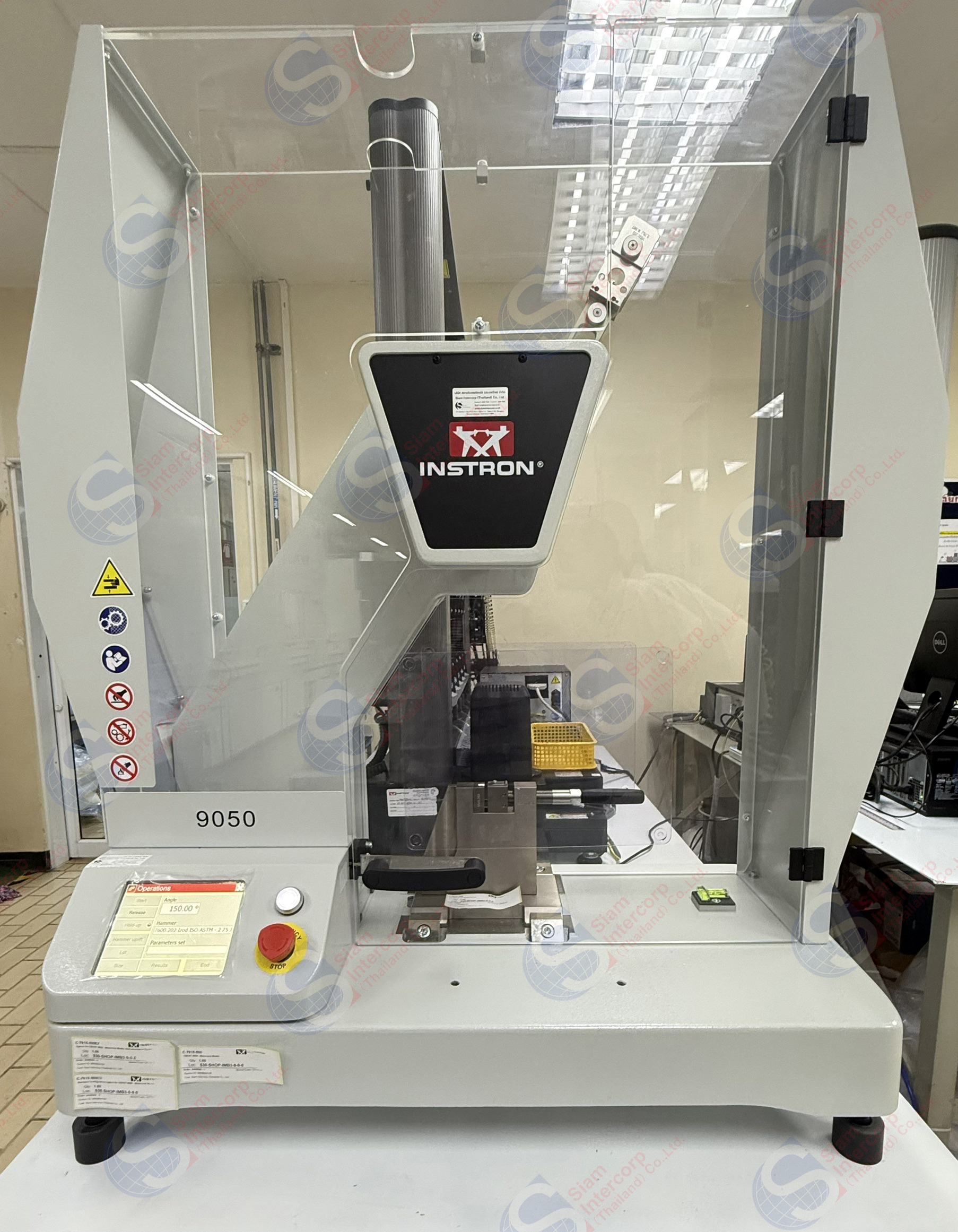 เครื่องทดสอบแรงกระแทกแบบค้อนเหวี่ยง (Motorized Version C-7615-000) ยี่ห้อ INSTRON รุ่น CEAST 9050 (OW128)