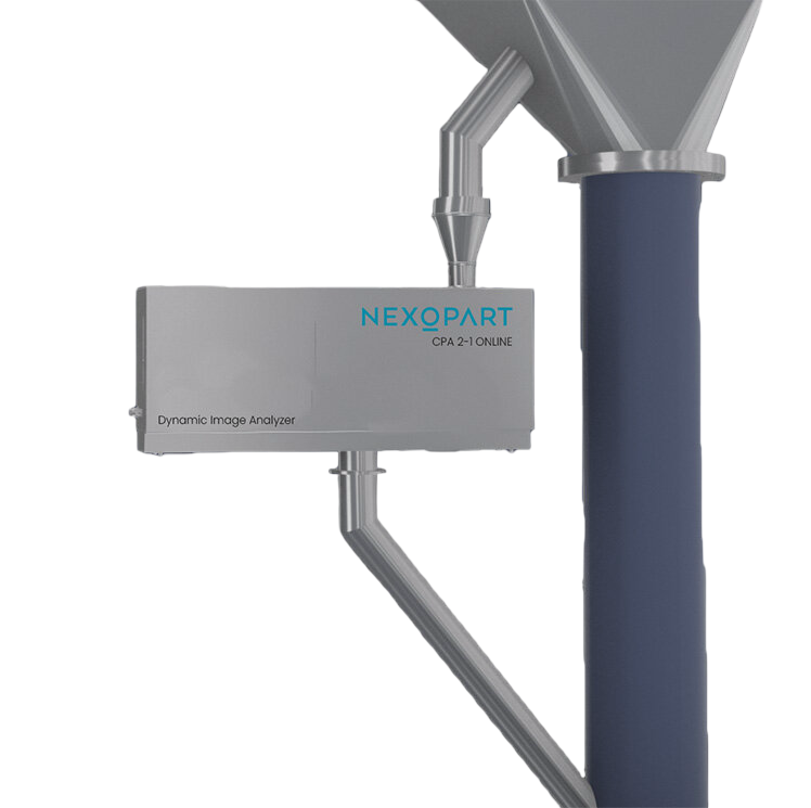 อุปกรณ์วิเคราะห์ขนาดและรูปร่างของอนุภาคด้วย NEXOPART CPA 2-1 ONLINE ยี่ห้อ Nexopart