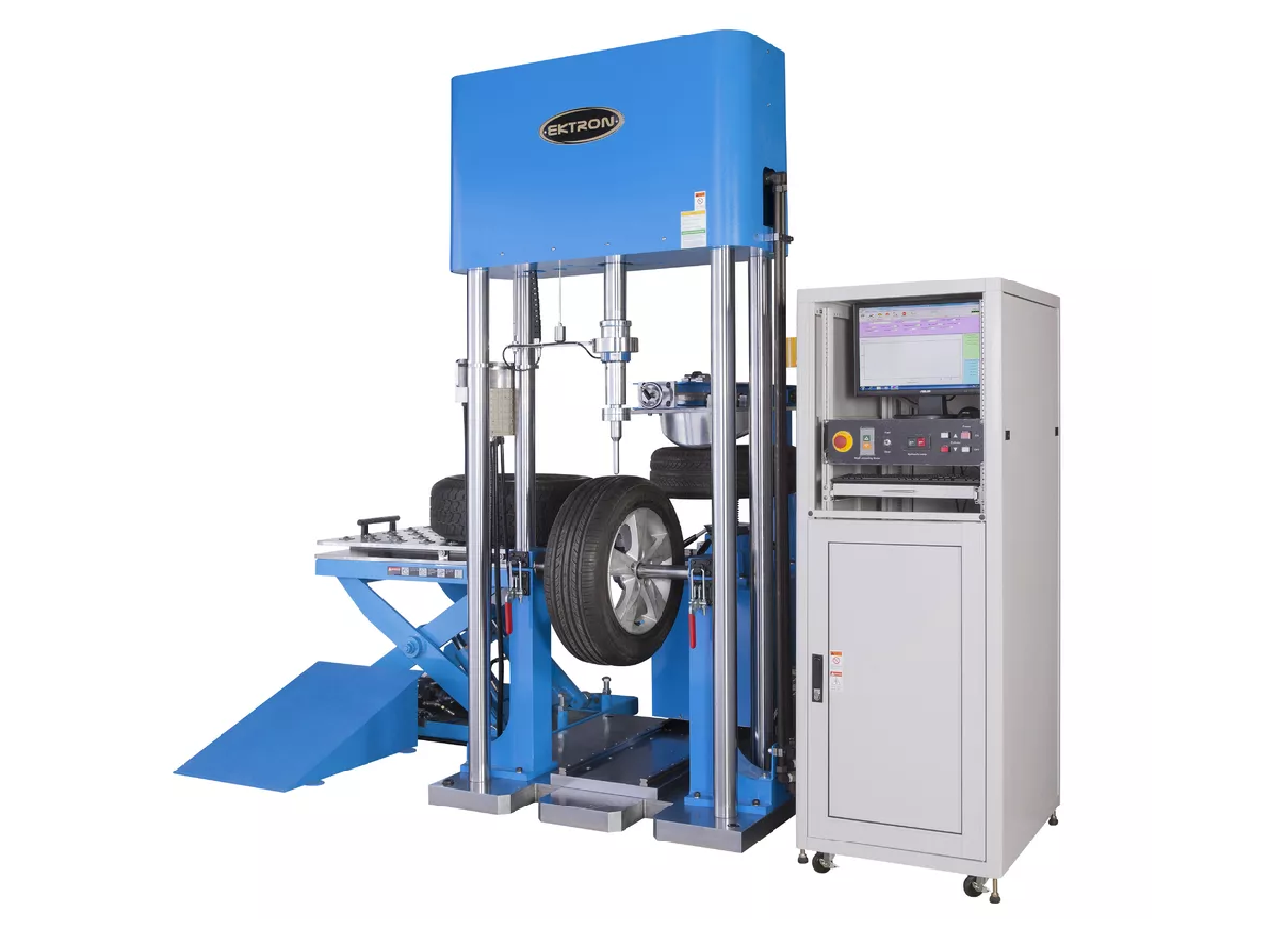 เครื่องทดสอบแรงกดแบบลูกสูบ (Plunger Tester)  ยี่ห้อ Ektron Tek