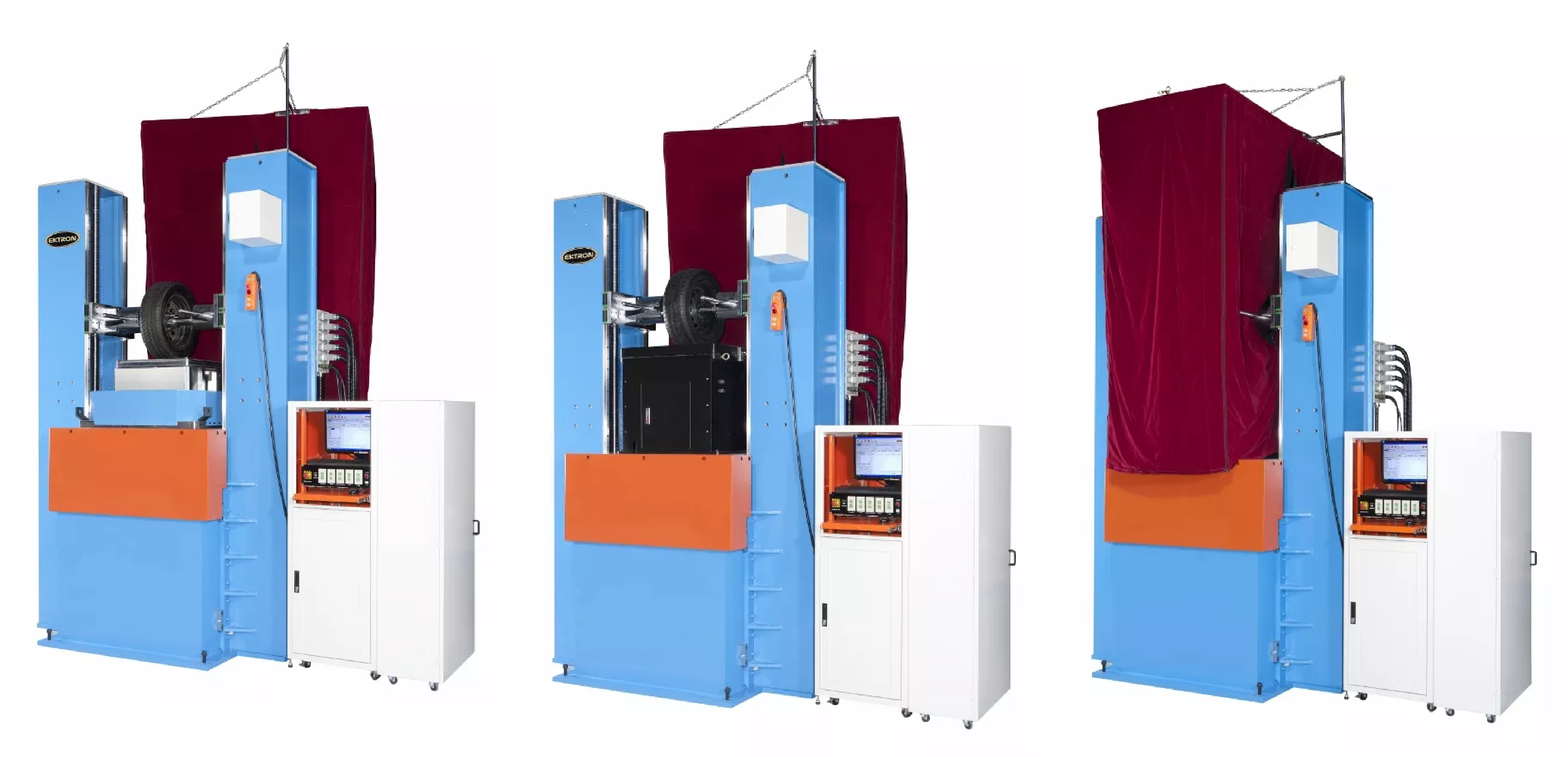 เครื่องทดสอบความแข็งของยางรถยนต์ (Tire Stiffness Tester)  ยี่ห้อ Ektron Tek