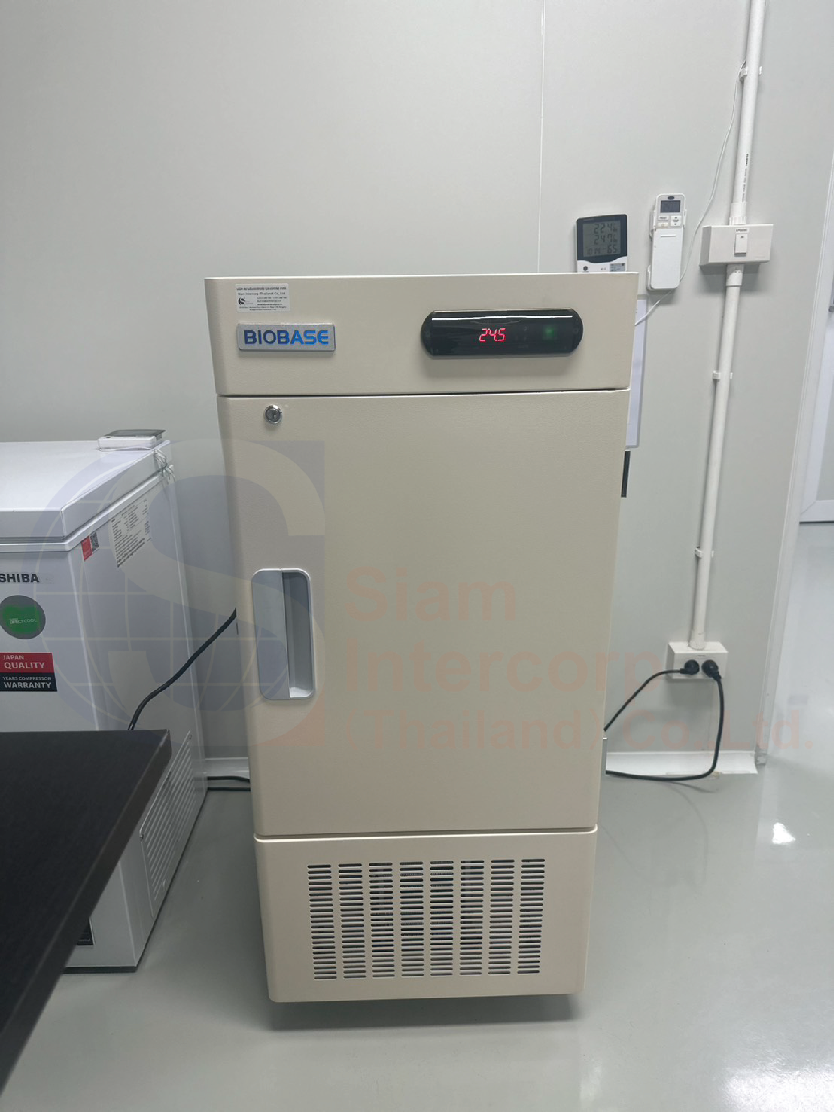 ตู้แช่แข็งอุณหภูมิต่ำสำหรับห้องปฏิบัติการ ( -86&deg;C Freezer Model BDF-86V28  ) ยี่ห้อ BIOBASE