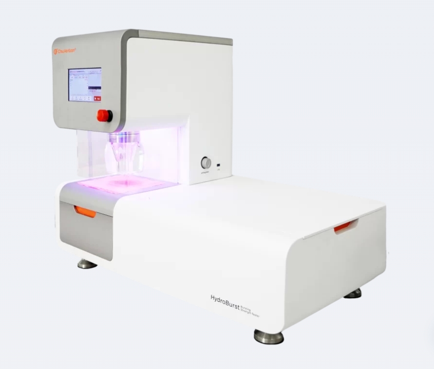 เครื่องทดสอบความต้านทานแรงดันแตกของผ้า (Bursting Strength Testing Machine) ยี่ห้อChiuVention รุ่นHydroBurst