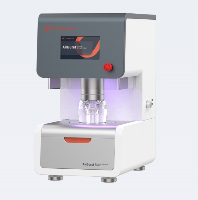 เครื่องทดสอบความต้านทานแรงดันแตกระบบลม|เครื่องทดสอบแรงดันแตก (Pneumatic Bursting Strength Tester | Burst Test Machine) ยี่ห้อChiuVention รุ่นHydroBurst
