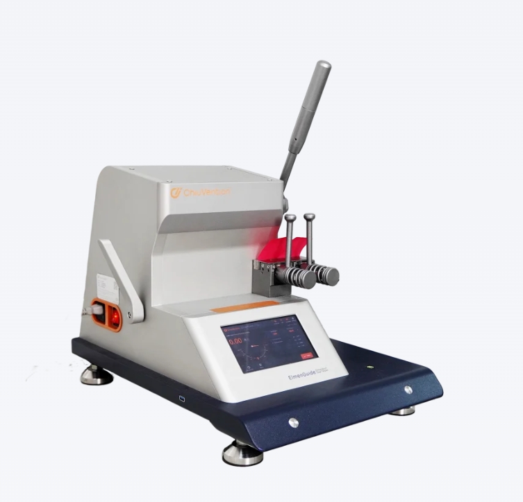เครื่องทดสอบแรงฉีกขาดระบบเอลเมนดอร์ฟ | ราคาเครื่องทดสอบแรงฉีกขาด (Elmendorf Tearing Strength Tester | Tear Tester Price) ยี่ห้อChiuVention รุ่นElmaTear (CV141)
