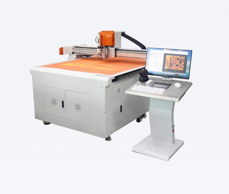 เครื่องตัดตัวอย่างผ้า (Sample Cutting Machine) ยี่ห้อChiuVention รุ่นSmartCut CV101 / CV.101.01)