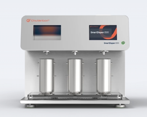 เครื่องจ่ายน้ำยาซักฟอกอัตโนมัติ (Detergent Dispenser) ยี่ห้อChiuVention รุ่นSmartDispen (CV241)